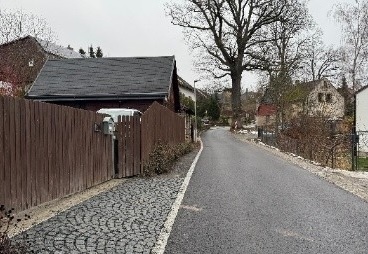 Souvislá údržba komunikace v ul. Vyhlídková, Liberec