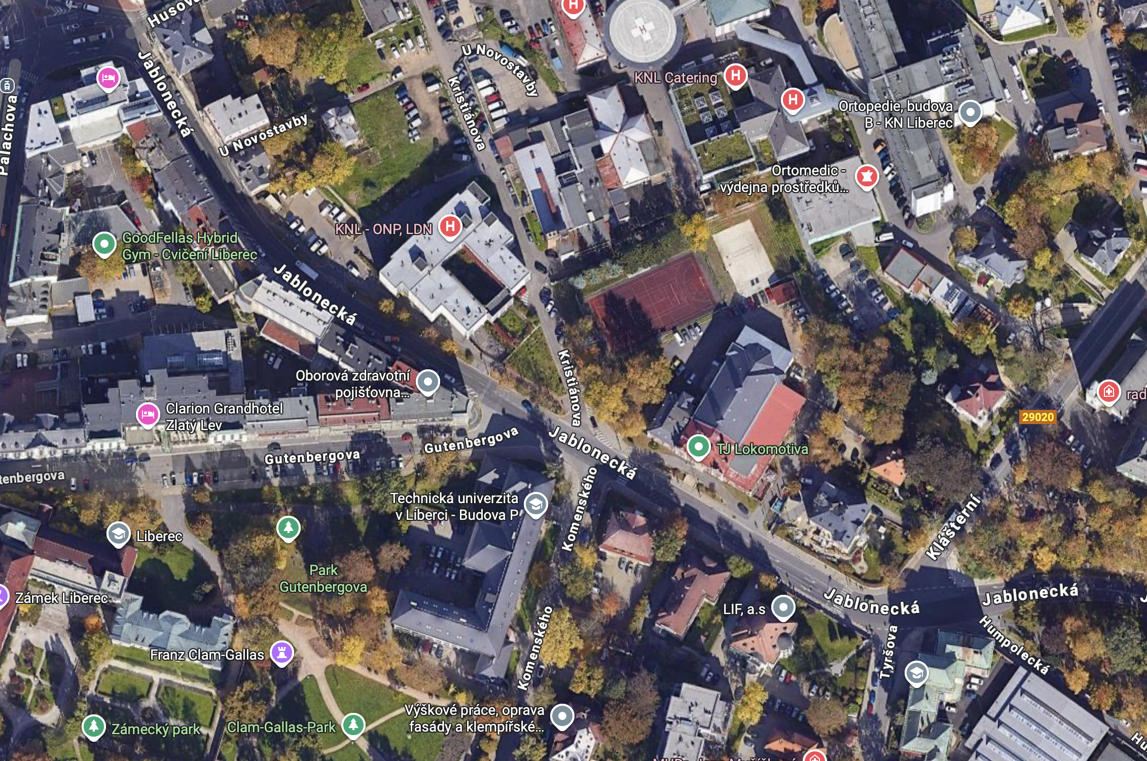 Ulice Jablonecká - I. a II. etapa