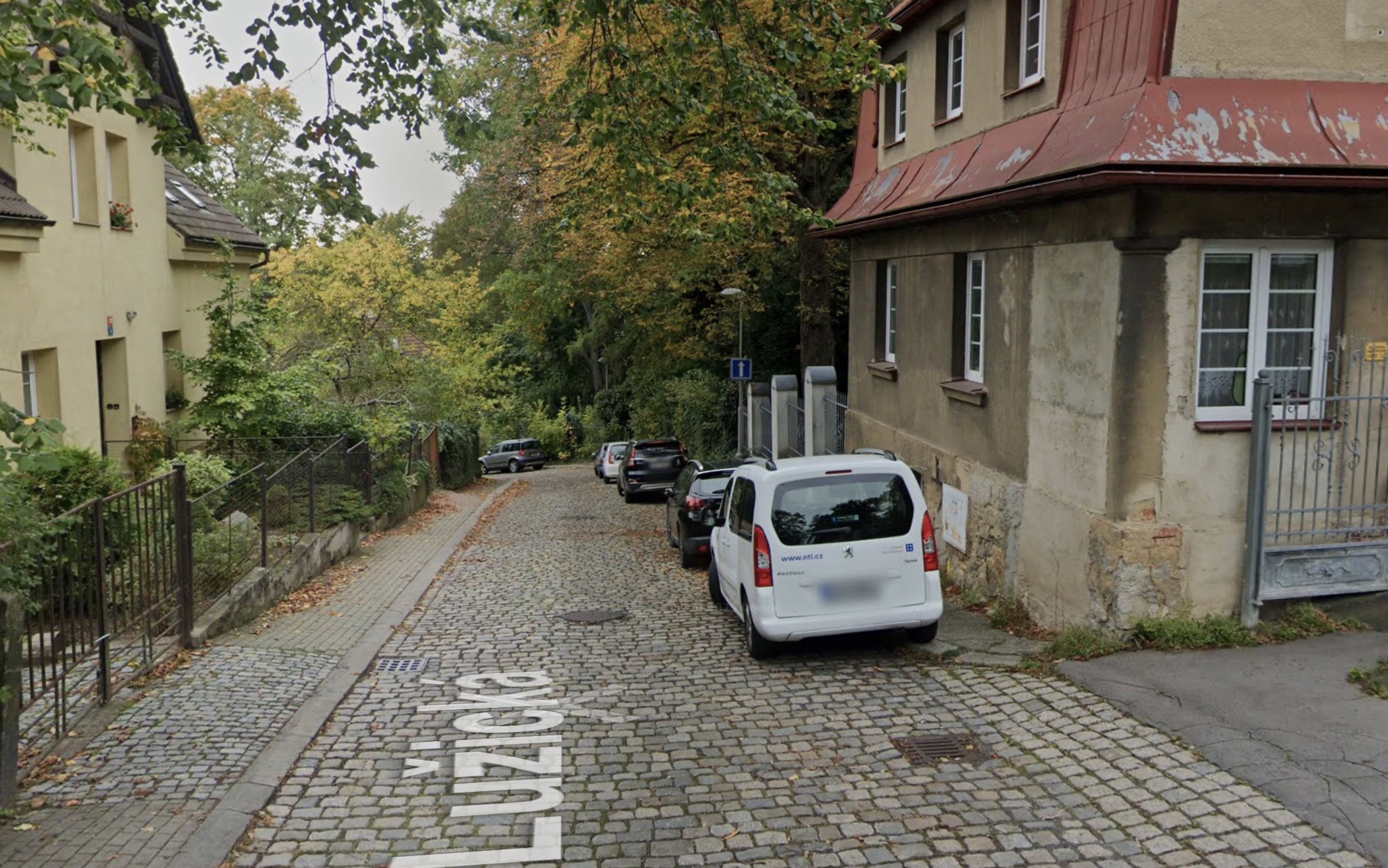 Souvislá údržba komunikace v ul. Lužická, Liberec